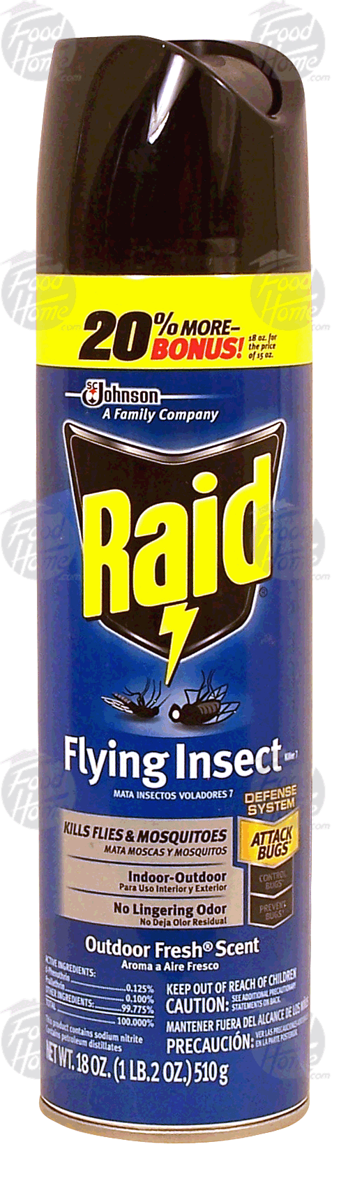 Raid  flying insect killer, outdoor fresh scent Full-Size Picture